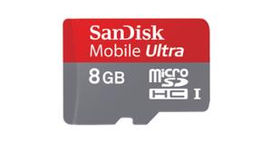 Mobile Ultra Sdhc Card 8GB                                                                          