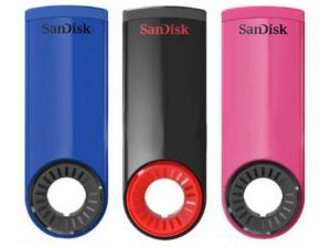Cruzer Dial - 16GB USB Stick - USB 2.0 3pk Blue / Pink / Black