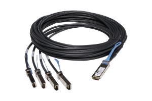 Networking Cable - 40gbe (qsfp+) To 4 X 10gbe Sfp+ Passive Copper Breakout Cable - 1M - Kit