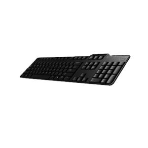 Smartcard Reader USB Keyboard Black - Azerty Belgian