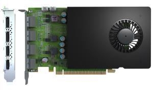 D-Series 1480 Quad DP graphics card