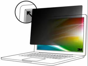 Bright Screen Privacy Filter - Bp125w9b - Removable - Flip - 12.5in - Black