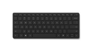 Designer Compact Keyboard - Bluetooth - Black - Qwertzu Swiss-lux
