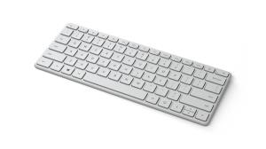 Designer Compact Keyboard - Bluetooth - Glacier - Azerty Belgian