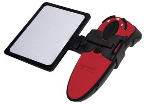 Durascan D760 - Professional Barcode Scanner & Passport Reader With Phone Holder - Red