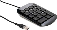USB Number Pad Black/grey - Akp10eu                                                                 