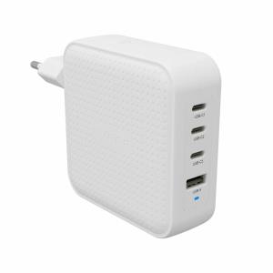 Hyperjuice 100w USB-c Gan Travel Charger (3c+1a) - White