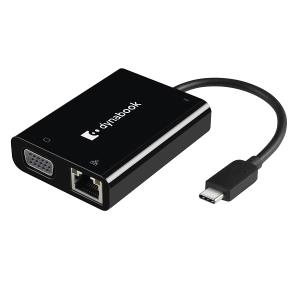 USB-c To Vga/lan Adapter