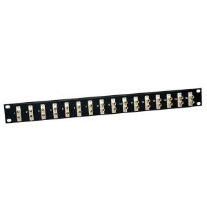 TRIPP LITE Rackmount Fiber Optic Patch Panel 16-port 1u St/st