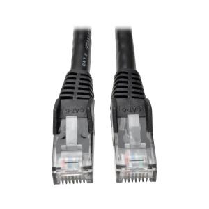 TRIPP LITE Patch cable - CAT6 - UTP - Snagless - 30cm - Black