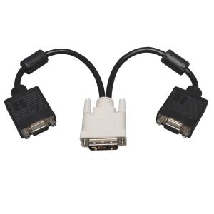 TRIPP LITE DVI To Vga Splitter Adapter Analog DVI-m To 2 X Hd15f 30cm