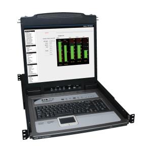 TRIPP LITE Console KVM Switch 8-port Netdirector 1u Rackmount Console KVM Switch W/19in LCD + 8 Ps2/USB