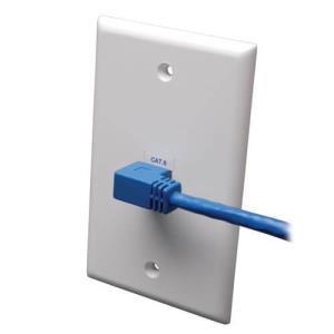 TRIPP LITE Patch Cable - CAT6 - molded - 1.5m - Blue - Right Angle