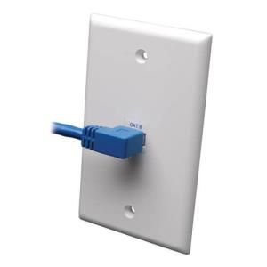 TRIPP LITE Patch Cable - CAT6 - molded - 3m - Blue - Left Angle