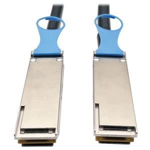 TRIPP LITE QSFP28 to QSFP28 100GbE Passive DAC Copper InfiniBand Cable - (M/M) 50cm