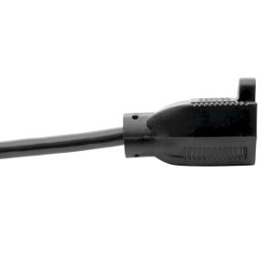 TRIPP LITE Standard Power Extension Cord 10A 18AWG (NEMA 5-15P to NEMA 5-15R) 1-ft 30cm