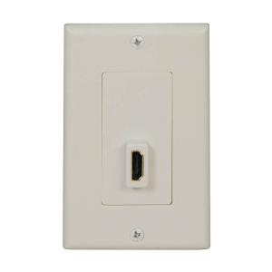 TRIPP LITE HDMI Send/Receive Pass-Through Wallplate White (F/F)