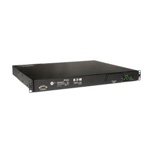 TRIPP LITE PDU 3.2-3.8kW Single-Phase ATS/Metered 200-240V (8 C13 & 2 C19) 2 C20 12ft Cord 1U (PDUMH20HVAT)