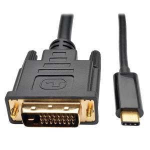 TRIPP LITE USB 3.1 Gen 1 To DVI DisplayPort Alternate Mode Adapter Cable (m/m) 1080p 4.9m 16ft