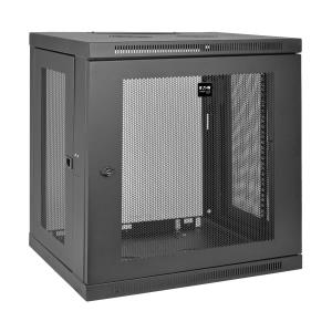 TRIPP LITE SmartRack 12U Low-Profile Switch-Depth Wall-Mount Rack Enclosure Cabinet