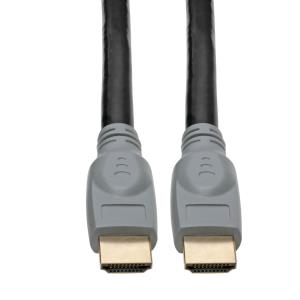 TRIPP LITE High-Speed HDMI 2.0a Cable with Gripping Connectors - 4K, 60 Hz, 4:4:4, M/M, Black, 7.6m