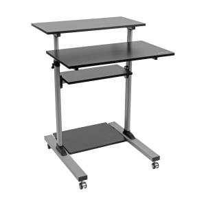 TRIPP LITE Mobile Standing Desk/workstation On Wheels, Height Adjustable