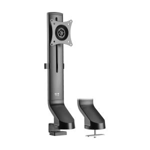 TRIPP LITE Single-Display Monitor Arm with Desk Clamp and Grommet - Height Adjustable, 17in to 32in Monitors