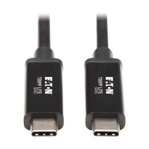 TRIPP LITE Thunderbolt 3 Passive Cable (M/M) - 20 Gbps, 5A 100W Power Delivery, 4K/60 Hz, 1.5m Black