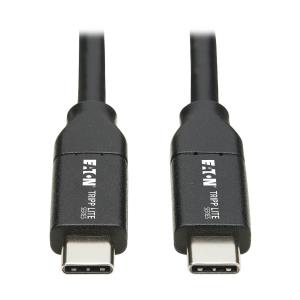 TRIPP LITE USB-C Cable (M/M) - USB 2.0, 5A Rating, USB-IF Certified, Thunderbolt 3 Compatible, 2m