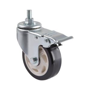 TRIPP LITE Locking Caster Kit for Rolling TV/Monitor Carts - Heavy Duty, Swivel, 4 in. Diameter, 4 Casters