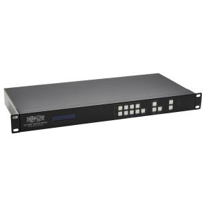 TRIPP LITE 4x4 HDMI Matrix Switch/Splitter with Audio Extractor, Remote Access and Multi-Resolution Support, 4K 60 Hz, HDR