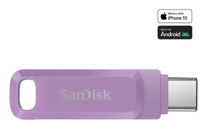 SanDisk Ultra Dual Drive Go - 512GB USB Stick - USB-C / USB-A - Purple