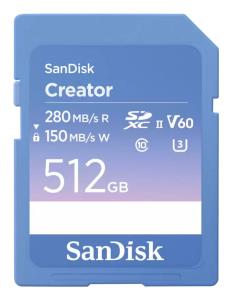 Creator Card (SD UHS-II) 512GB