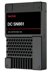 SSD - Ultrastar DC SN861 - 3.84TB - Pci-e Gen 5 x4 - U.2 2.5in - TCG Opal