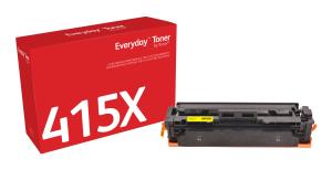 Everyday Compatible Toner Cartridge - Hp 414x (w2032x) - High Capacity - 6000 Pages - Yellow