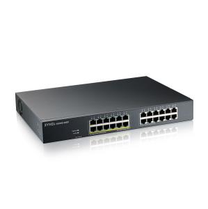 Gs1915 24ep - Gbe Smart Managed Poe Switch - 24 Port - Rackmount Fanless Smart Hybrid Mode