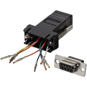 Network Adapter Converter Db9 Female To Rj45 Female                                                 