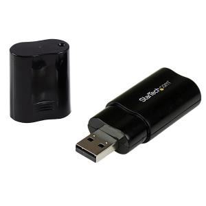 USB 2.0 To Audio Adapter - Black                                                                    