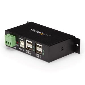 Mountable 4 Port Rugged Industrial USB Hub                                                          