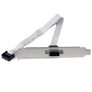 9 Pin Serial Male To 10 Pin Motherboard Header Slot Plate 16in                                      