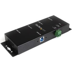 Mountable 4 Port Rugged Indstrl Superspeed USB3.0 Hub                                               