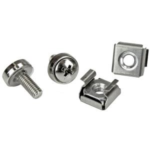 M5 Mounting Screws And Cage Nuts For Server Rack Cabinet 100 Pack                                   