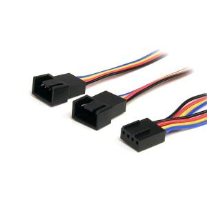 Pwm Fan Extension Power Y Cable F/m 4 Pin 12in                                                      