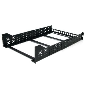 Universal Server Rack Rails 3u Fixed 19 Inch Adjustable Depth                                       