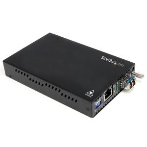 Fiber Media Converter Gigabit 1000mbps Mm Fibre Lc 550m                                             
