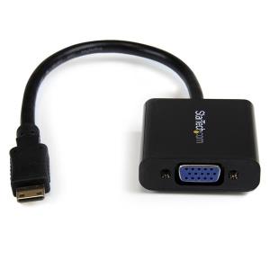 Mini Hdmi To Vga Adapter Converter For Digital Still Camera / Video Camera - 1920x1080              