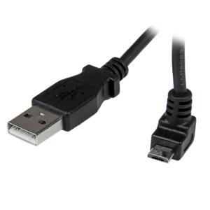 Angled Micro USB Cable USB To Up Angle Micro USB 1m                                                 