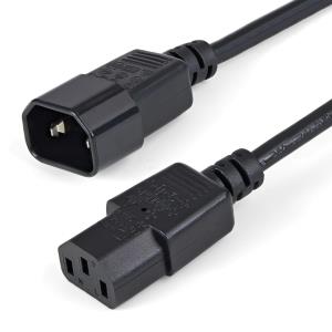 Computer Power Cord Extension 14 Awg - C14 To C13 1m                                                