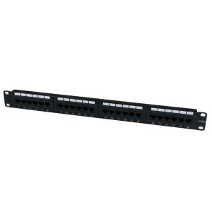 Network Patch Panel 1u 24 Port 110 Type Rack Mount Patch Panel                                      