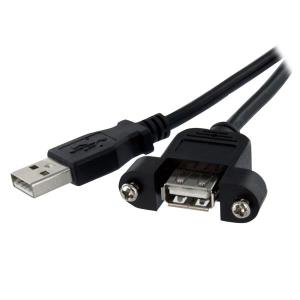 Panel Mount USB Cable A To A - F/m 60cm                                                             